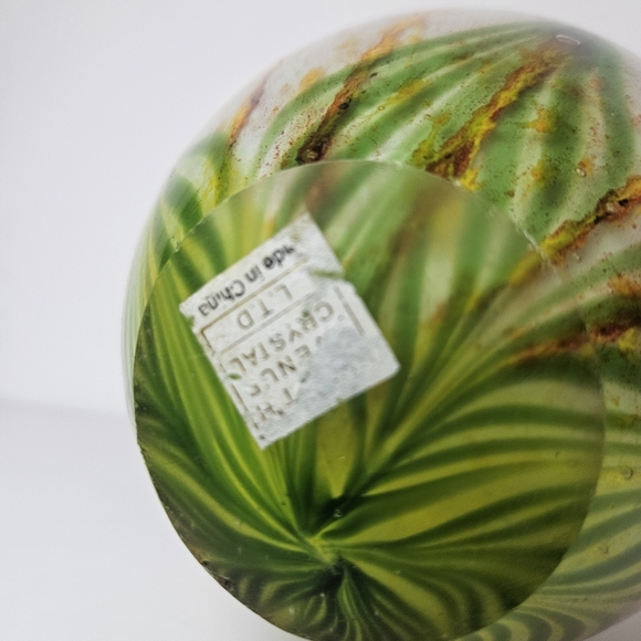 Vintage Fifth avenue crystal blown artglass Vase - Picture 4 of 7